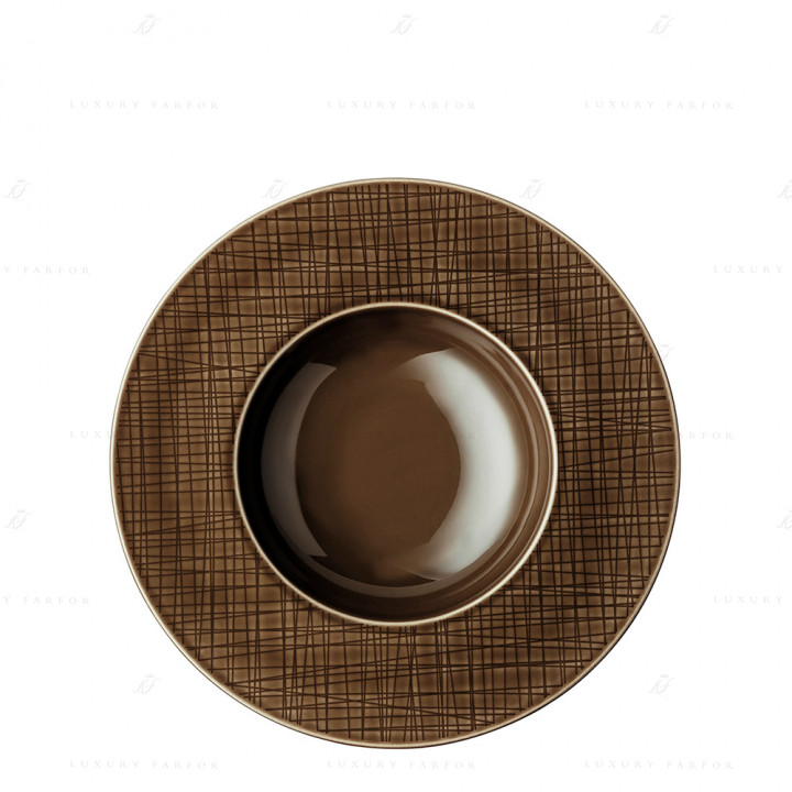 Тарелка глубокая 28см коллекции Mesh Colour 