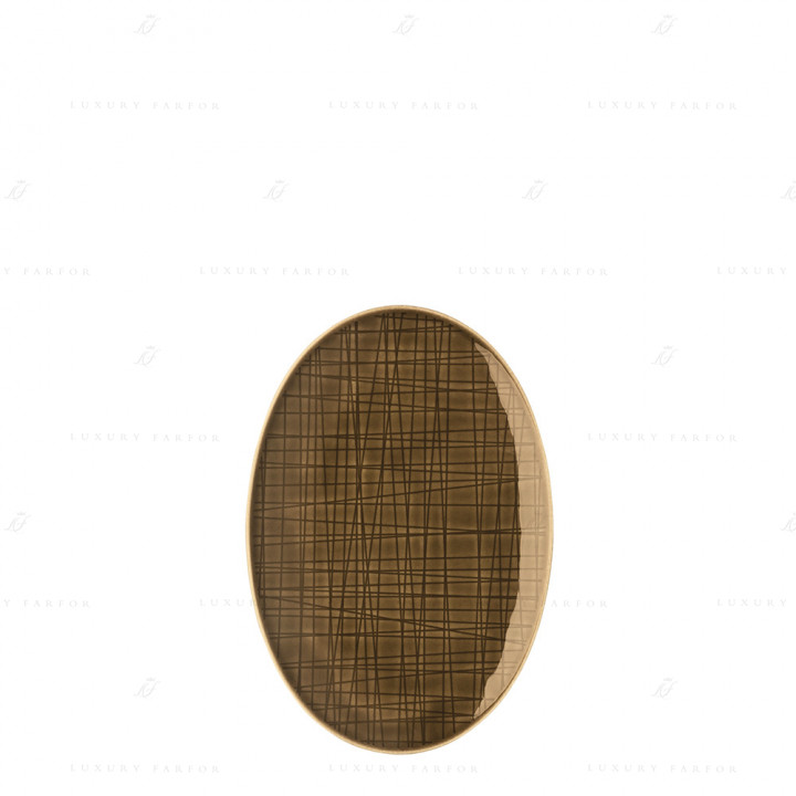 Блюдо овальное 18см коллекции Mesh Colour 