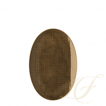 Блюдо овальное 25см коллекции Mesh Colour 