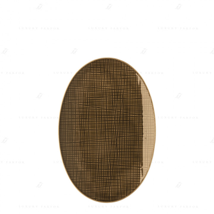 Блюдо овальное 25см коллекции Mesh Colour 