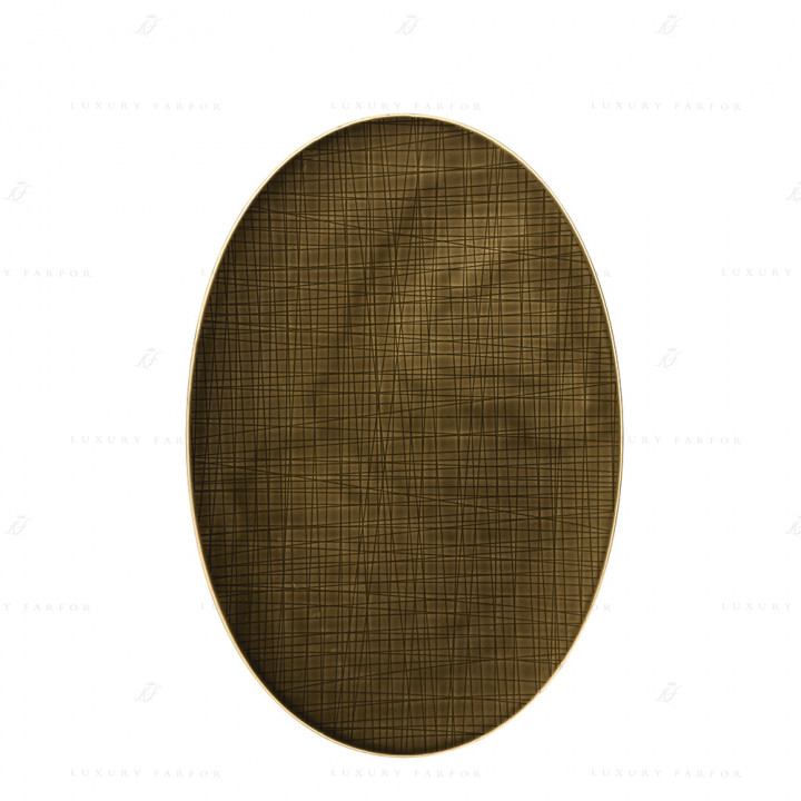 Блюдо овальное 38см коллекции Mesh Colour 