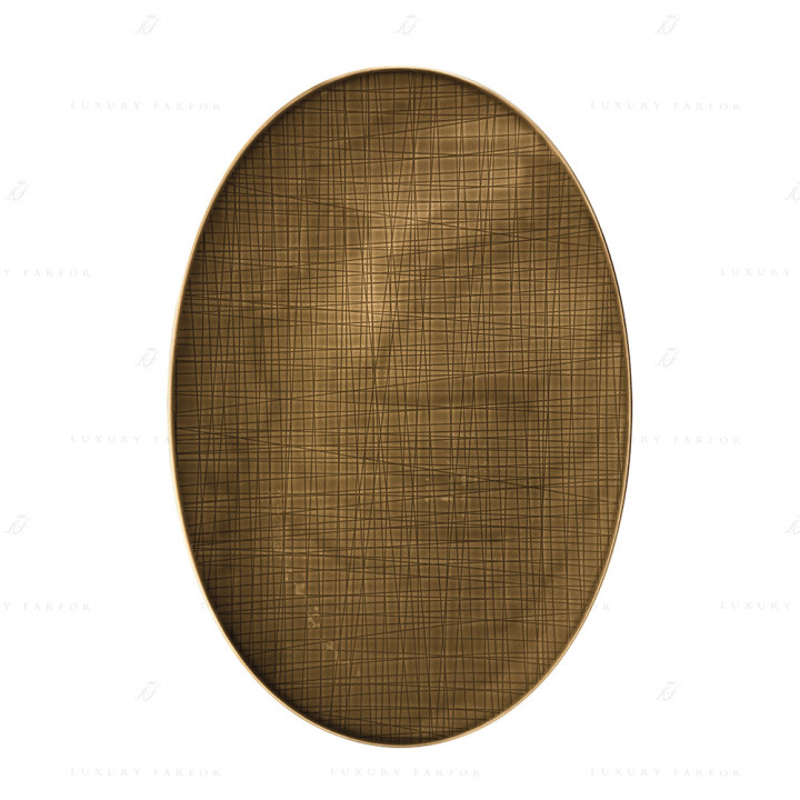 Блюдо овальное 42см коллекции Mesh Colour 