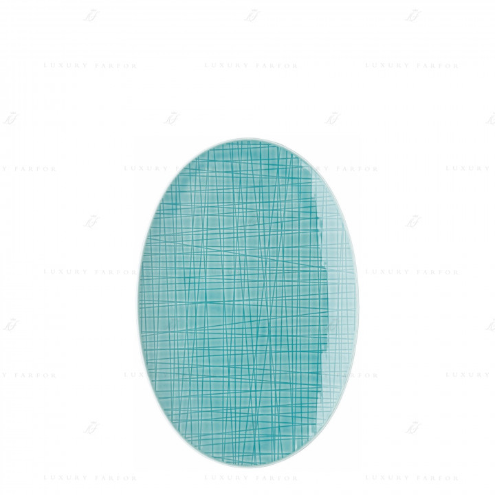 Блюдо овальное 25см коллекции Mesh Colour 