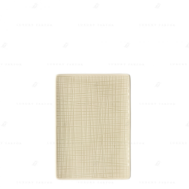 Блюдо прямоугольное 18см коллекции Mesh Colour 