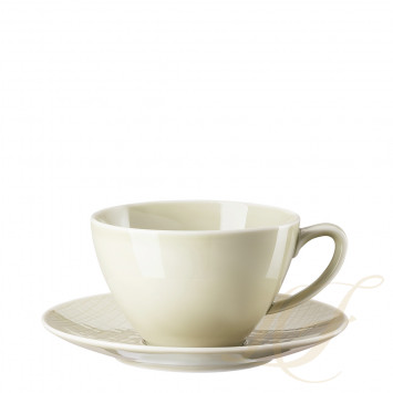 Чашка Café au Lait с блюдцем 0,44л коллекции Mesh Colour 