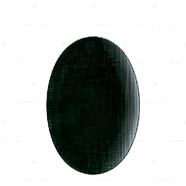 Блюдо овальное 30см коллекции Mesh Colour 