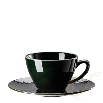 Чашка чайная с блюдцем 0,22л коллекции Mesh Colour 