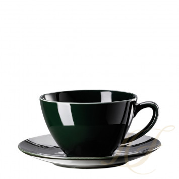 Чашка Café au Lait с блюдцем 0,44л коллекции Mesh Colour 