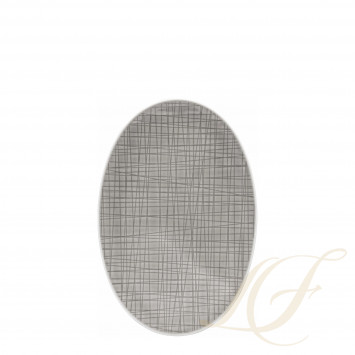 Блюдо овальное 25см коллекции Mesh Colour 