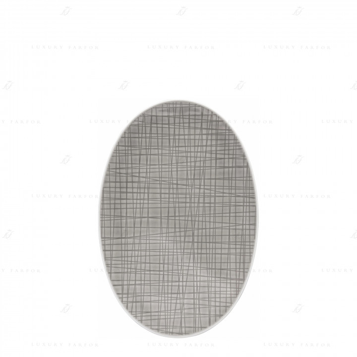 Блюдо овальное 25см коллекции Mesh Colour 