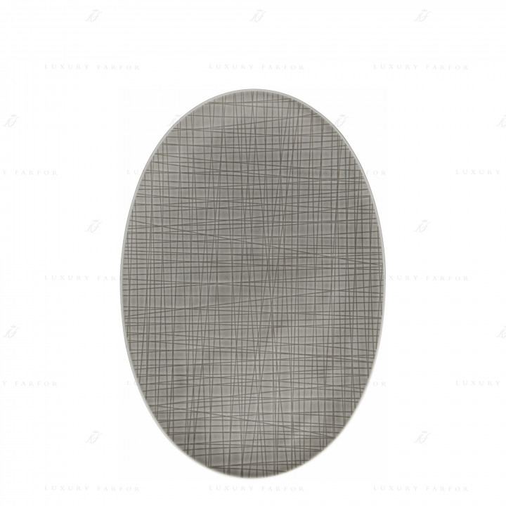 Блюдо овальное 34см коллекции Mesh Colour 