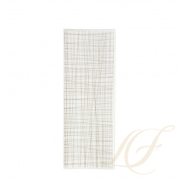 Блюдо прямоугольное 34см коллекции Mesh Line 