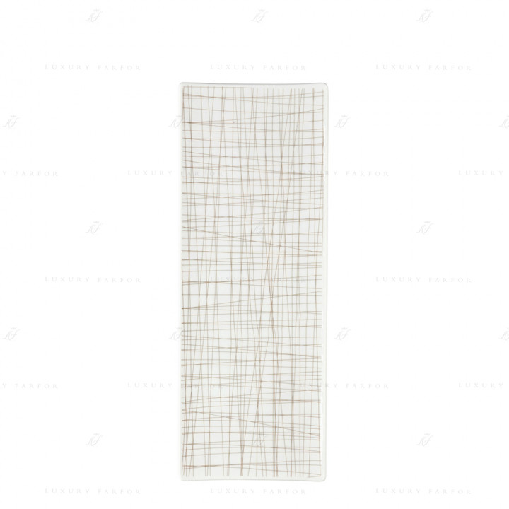 Блюдо прямоугольное 34см коллекции Mesh Line 