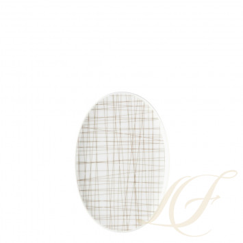 Блюдо овальное 18см коллекции Mesh Line 