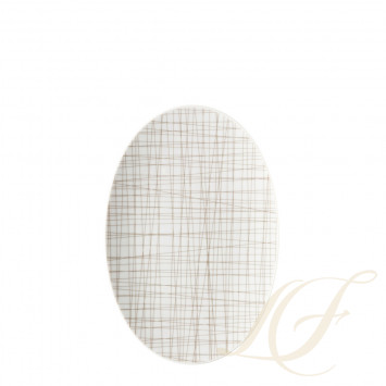 Блюдо овальное 25см коллекции Mesh Line 