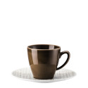 Чашка кофейная с блюдцем 0,18л коллекции Mesh Line 