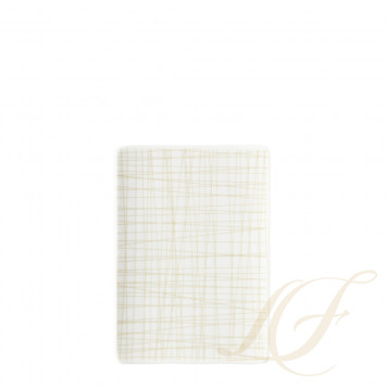 Блюдо прямоугольное 18см коллекции Mesh Line 