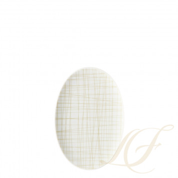 Блюдо овальное 18см коллекции Mesh Line 