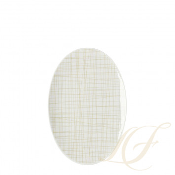 Блюдо овальное 25см коллекции Mesh Line 