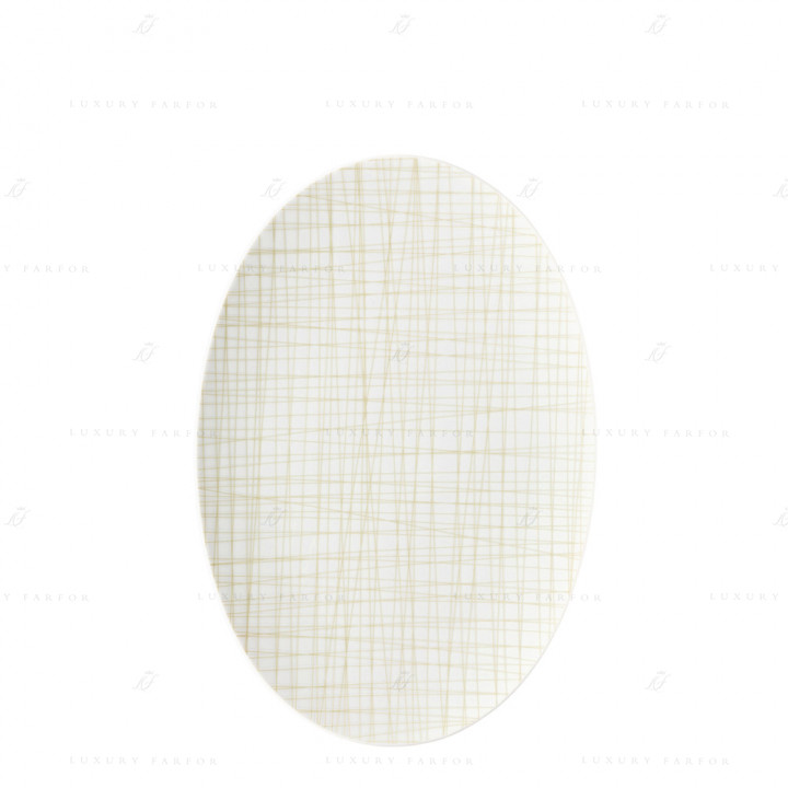 Блюдо овальное 30см коллекции Mesh Line 