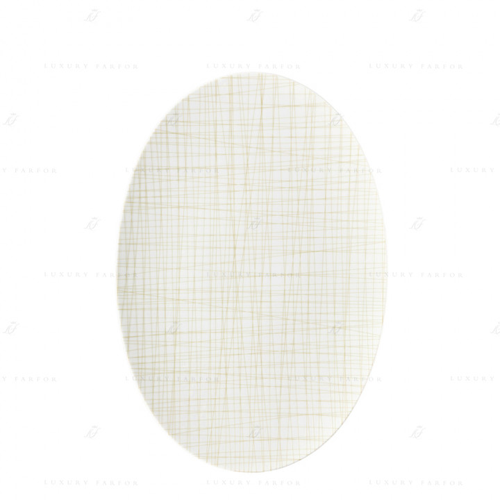 Блюдо овальное 38см коллекции Mesh Line 