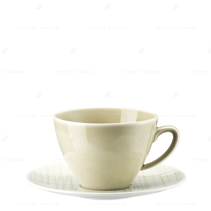 Чашка с блюдцем 0,29л коллекции Mesh Line 