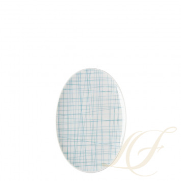 Блюдо овальное 18см коллекции Mesh Line 