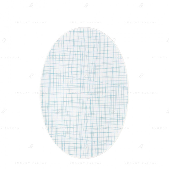 Блюдо овальное 34см коллекции Mesh Line 