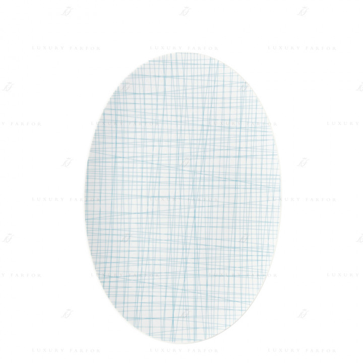 Блюдо овальное 38см коллекции Mesh Line 