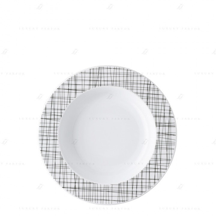 Тарелка глубокая 23см коллекции Mesh Line 