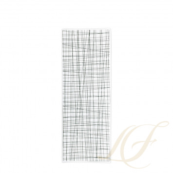 Блюдо квадратное 34x13см коллекции Mesh Line 