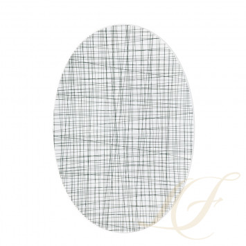 Блюдо овальное 42см коллекции Mesh Line 