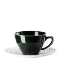 Чашка чайная с блюдцем 0,22л коллекции Mesh Line 