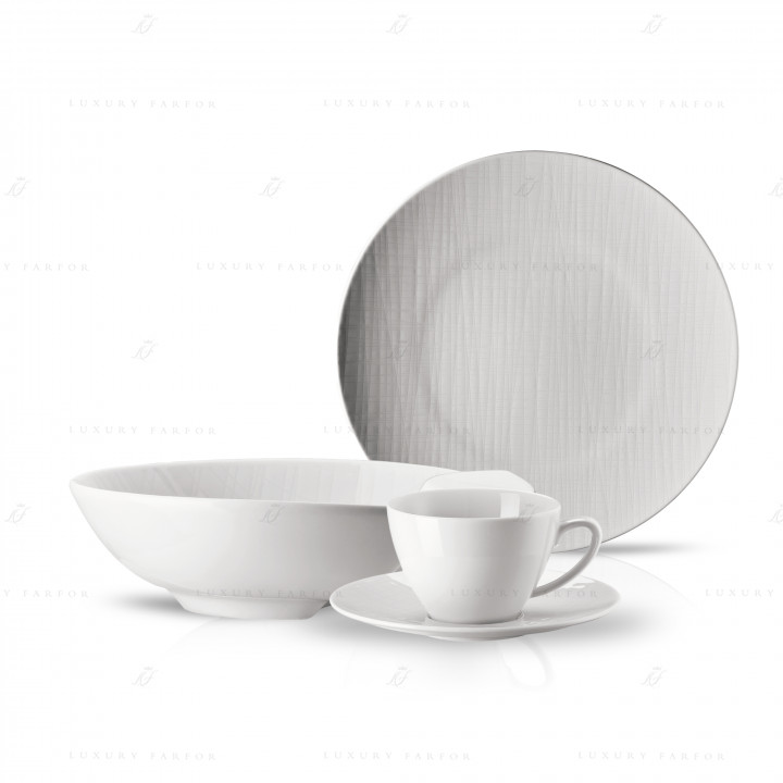 Чайный сервиз на 6 персон коллекции Mesh бренда Rosenthal