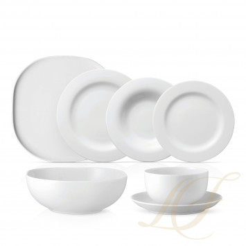 Столовый сервиз на 6 персон коллекции Moon бренда Rosenthal