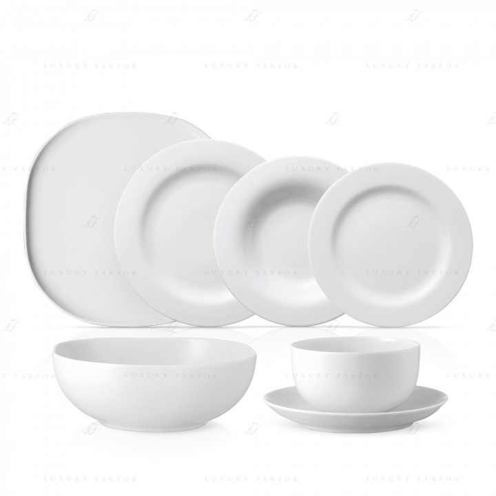 Столовый сервиз на 6 персон коллекции Moon бренда Rosenthal