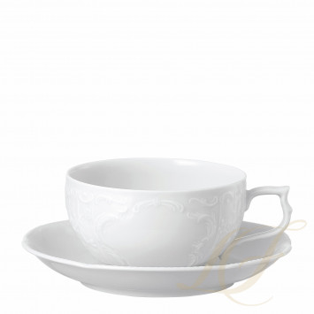 Чашка чайная с блюдцем 0,23л коллекции Sanssouci бренда Rosenthal