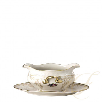 Соусник 0,65л коллекции Sanssouci Elfenbein Diplomat бренда Rosenthal