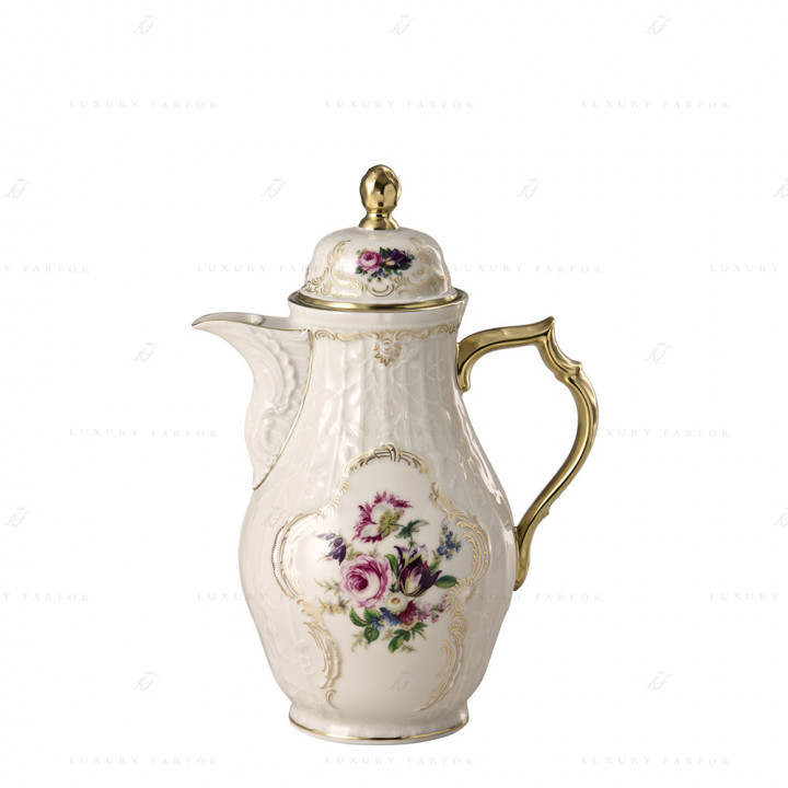Кофейник 1,11л коллекции Sanssouci Elfenbein Diplomat бренда Rosenthal