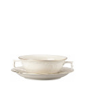 Чаша суповая с блюдцем 0,31л коллекции Sanssouci Elfenbein Gold бренда Rosenthal