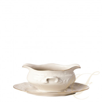 Соусник 0,65л коллекции Sanssouci Elfenbein Gold бренда Rosenthal