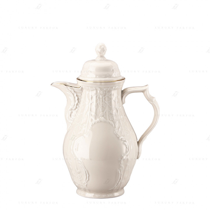 Кофейник 1,11л коллекции Sanssouci Elfenbein Gold бренда Rosenthal