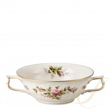 Чаша суповая с блюдцем 0,31л коллекции Sanssouci Elfenbein Ramona бренда Rosenthal