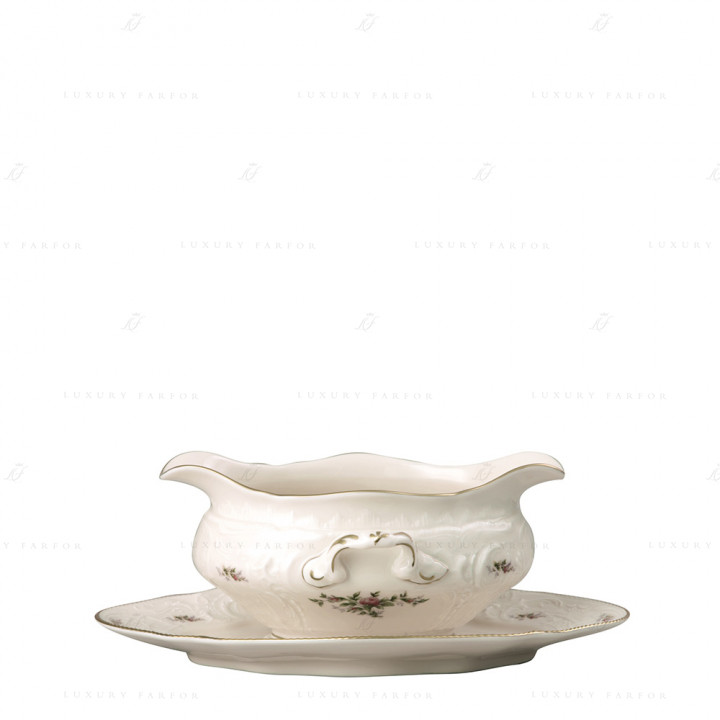 Соусник 0,65л коллекции Sanssouci Elfenbein Ramona бренда Rosenthal