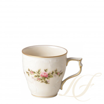 Чашка эспрессо с блюдцем 0,09л коллекции Sanssouci Elfenbein Ramona бренда Rosenthal