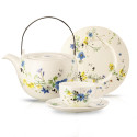 Чайный сервиз на 6 персон, 21 предмет коллекции Brillance Fleurs des Alpes бренда Rosenthal