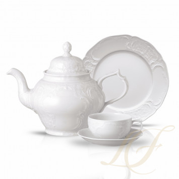 Чайный сервиз на 6 персон, 21 предмет коллекции Sanssouci бренда Rosenthal