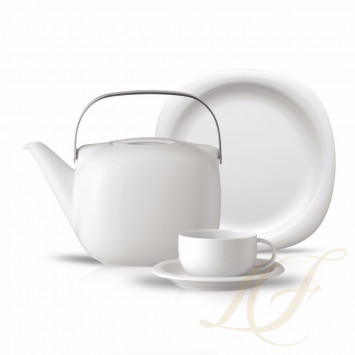 Столовый сервиз на 6 персон, 21 предмет коллекции Suomi бренда Rosenthal