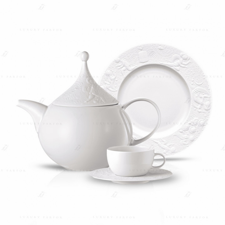 Чайный сервиз на 6 персон, 21 предмет коллекции Zauberflöte бренда Rosenthal