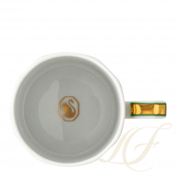 Чашка эспрессо с блюдцем 0,08л коллекции Signum by Swarovski 